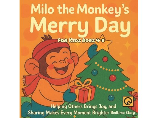 Milo the Monkey's Merry Day: Helping Others Brings Joy, and Sharing Makes Every Moment Brighter Bedtime Storie For Kids Ages 4-8