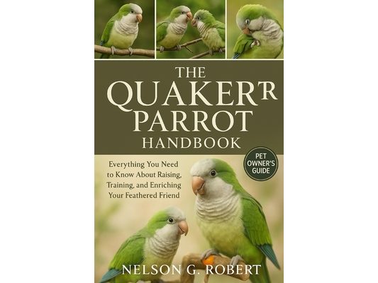 The Quaker Parrot Handbook: Everything You Need to Know About Raising, Training, and Enriching Your Feathered Friend
