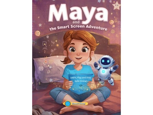 Maya and the Smart Screen Adventure: Learn, Play and Stay Safe Online!