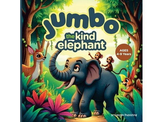 Jumbo The Kind Elephant: A Heartwarming Tale of Kindness and Courage Moral Storybook About Friendship and Helping Others for Kids Ages 4-9