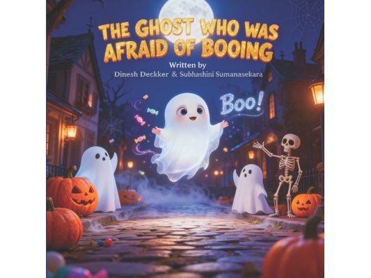 The Ghost Who Was Afraid of Booing: Halloween Story for Kids 6-10