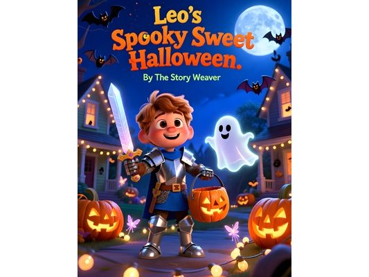 Leo's Spooky Sweet Halloween: When Leo Met Glimmer the Ghost
