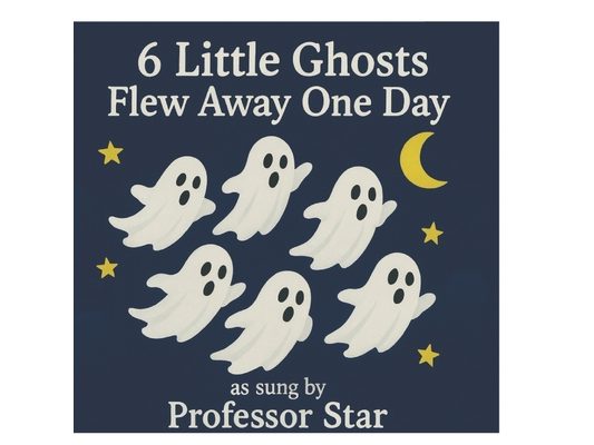 6 Little Ghosts Flew Away One Day