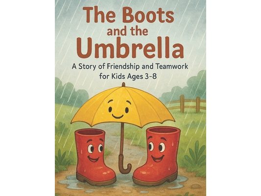 The Boots and the Umbrella: A Story of Friendship and Teamwork for Kids Ages 3-8