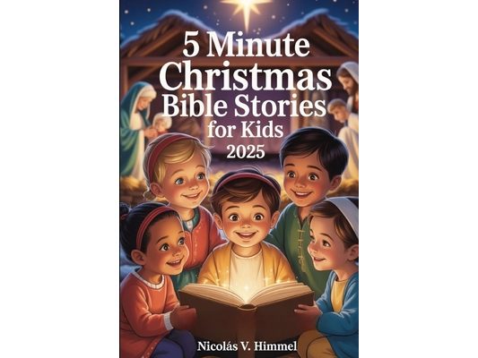 5 Minute Christmas Bible Stories for Kids 2025: Short, Engaging Read Aloud Tales of Angels, Shepherds, and the Nativity Story