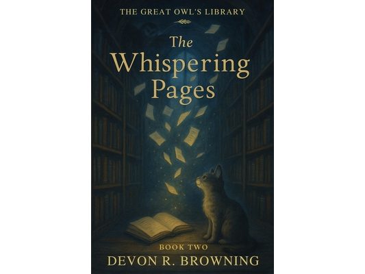 The Whispering Pages: A lyrical early reader about empathy, memory, and the gentle magic of listening.