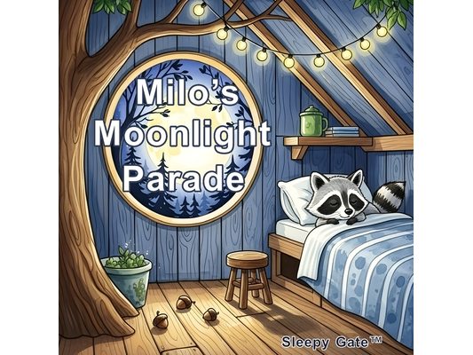 Milo's Moonlight Parade: A Gentle Bedtime Adventure of Friendship, Music, and Moonlight Magic