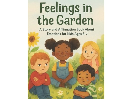 Feelings in the Garden: A Story and Affirmation Book About Emotions for Kids Ages 3-7