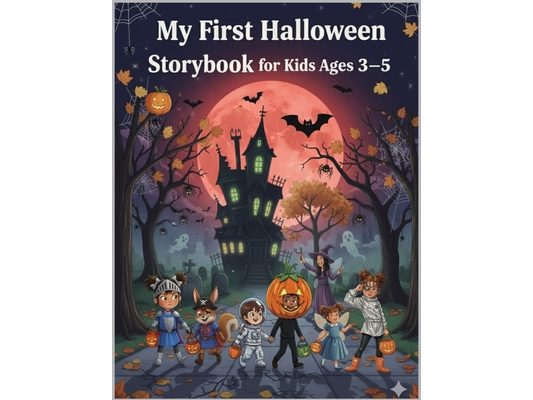 My First Halloween Storybook for Kids Ages 3-5: A Sweet, Not-So-Spooky Adventure with Friendly Ghosts, Fun Costumes, and Easy Rhymes