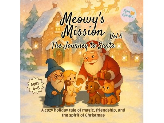 Meowy's Mission - Volume 6: The Journey to Santa: A cozy holiday tale of magic, friendship, and the spirit of Christmas for kids 4 to 8