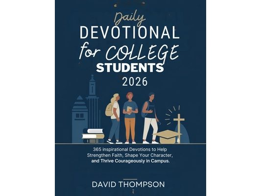 Daily Devotional for College Students 2026: 365 Inspirational Devotions to Help strengthen Faith Shape Your Character and Thrive Courageously in Campu