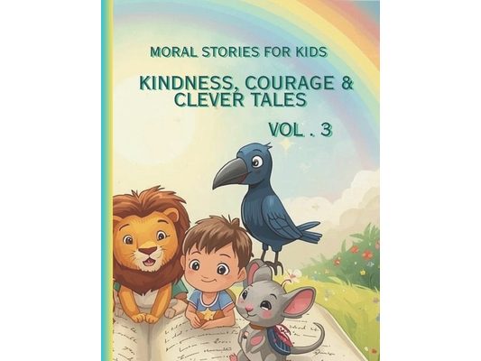 Moral Stories for Kids Vol. 3: Kindness, Courage & Clever Tales: Heartwarming Short Stories That Teach Values, Inspire Bravery, and Spark Imagination