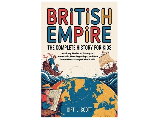 British Empire: The Complete History for kids: Inspiring Stories of Strength, Leadership, New Beginnings, and How Brave Hearts Shaped the World