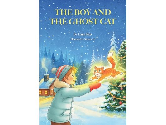 The Boy and the Ghost Cat: Christmas story for kids