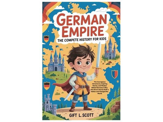 German Empire: The Complete History for kids: The Courageous Adventures, Inspiring Stories, and Wisdom Behind Germany's Rise, How Brave Heroes Built a