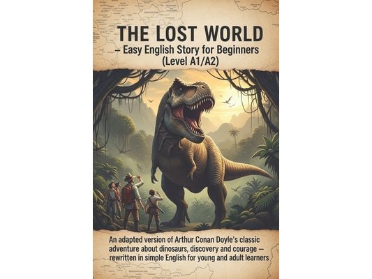 The Lost World - Easy English Story for Beginners (Level A1/A2): An adapted version of Arthur Conan Doyle's classic adventure about dinosaurs, discove