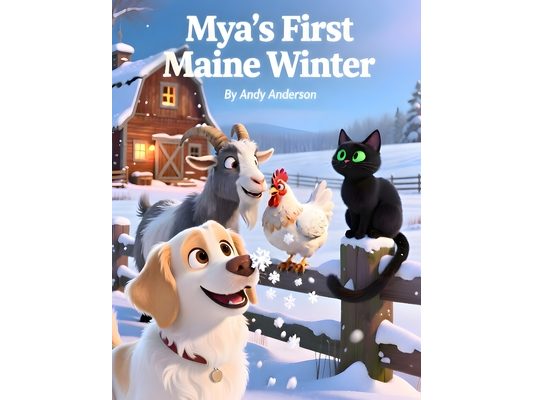 Mya's First Maine Winter
