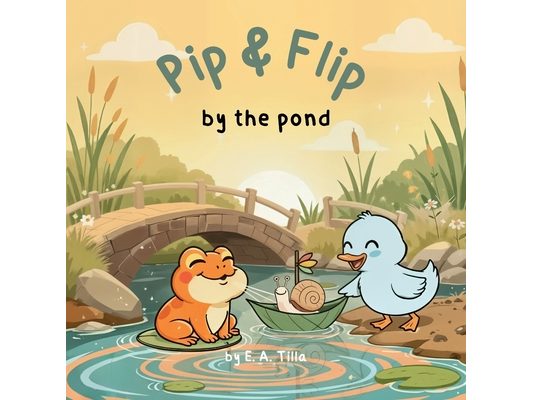 Pip & Flip by the pond