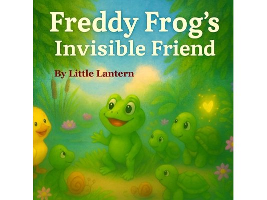 Freddy Frog's Invisible Friend: A Pondside Tale of Friendship and Glow