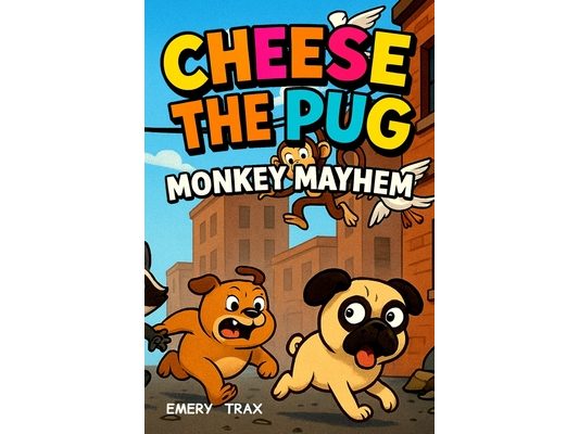 Cheese the Pug and the Midnight Monkey Mayhem: A Funny Chapter Book for Boys Ages 8-12 Who Love Silly Adventure Stories