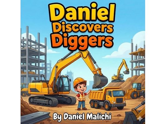 Daniel Discovers Diggers: An Educational Construction Site Adventure for Kids, Toddlers, and Preschoolers