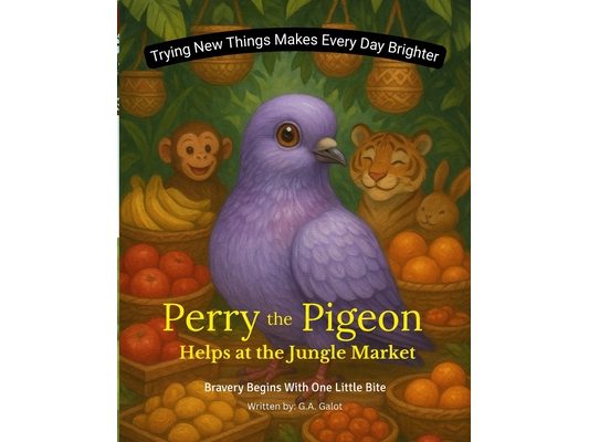 Perry the Pigeon Helps at the Jungle Market: A Jungle Tale About Helping Friends and Trying New Things.