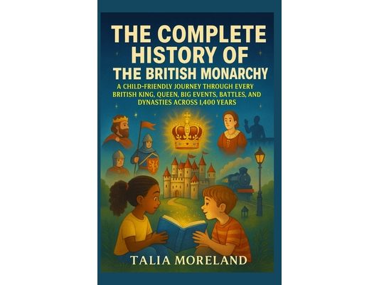 The Complete History of the British Monarchy: A Child-Friendly Journey Through Every British King, Queen, Big Events, Battles, and Dynasties Across 1,