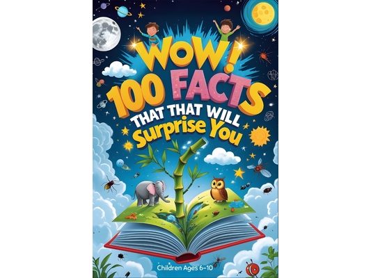 Wow! 100 Facts That Will Surprise You: Cool and Weird True Facts About Animals, Space, Nature & More for Kids