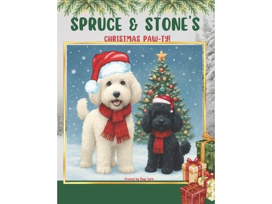 Spruce and Stone's Christmas Paw-ty!