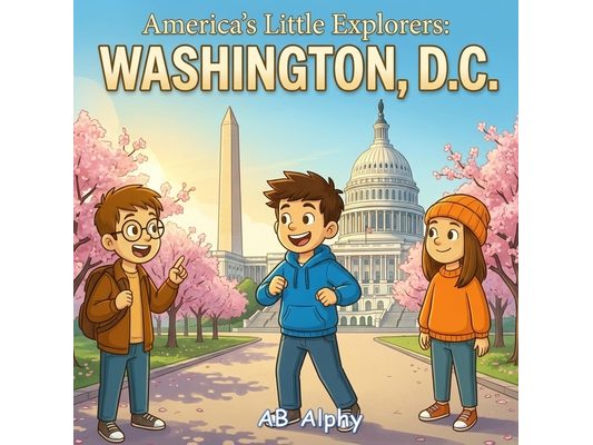 America's Little Explorers: Washington, D.C.: A Fun Journey Through America's Capital with Leo, Max, and Nora