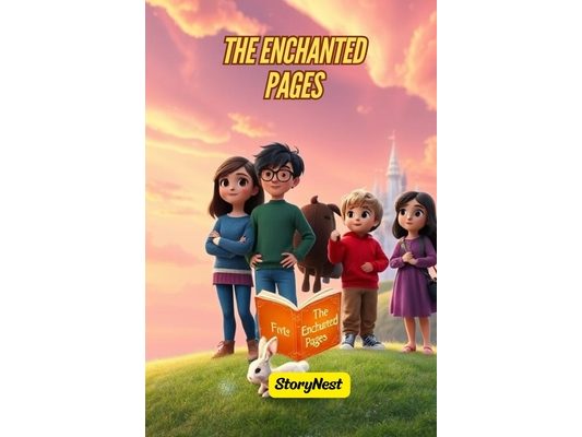 The Enchanted Pages: A Magical Adventure Story for Kids About Friendship, Imagination, and the Power of Reading