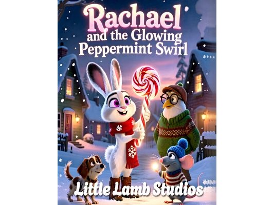 Rachael and the Glowing Peppermint Swirl: A Heartwarming Christmas Story About Kindness, Light, and Helping Others