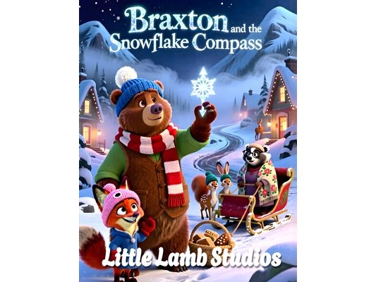 Braxton and the Snowflake Compass: A Heartwarming Christmas Story About Kindness, Helping Others, and Finding the Way Home