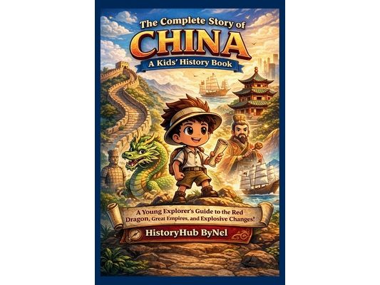 The Complete Story of CHINA: A Kids' History Book: A Young Explorer's Guide to the Red Dragon, Great Empires, and Explosive Changes!