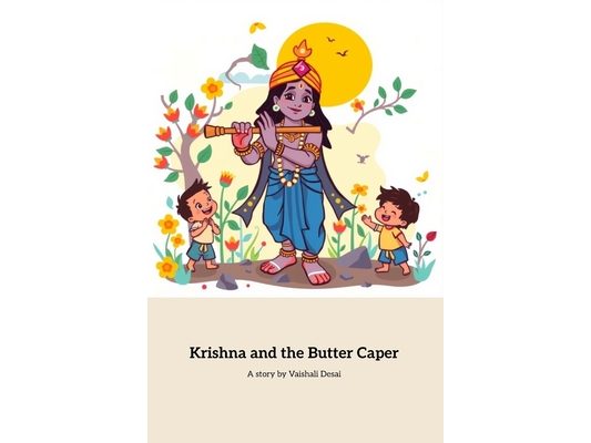Krishna and the Butter Caper: A Tale of Friendship and Mischief