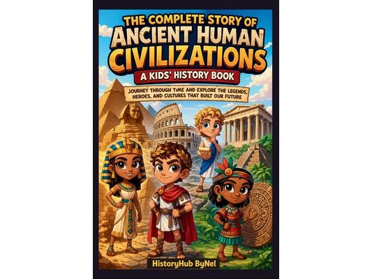 The Complete Story of Ancient Human Civilizations: A Kids' History Book: : Journey Through Time and Explore the Legends, Heroes, and Cultures That Bui