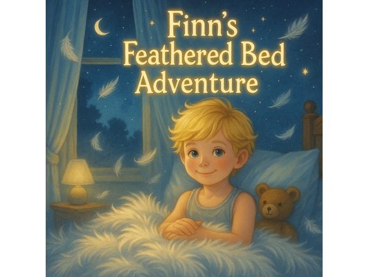 Finn's Feathered Bed Adventure: Where Bedtime Takes Flight" A Rhyming Story for 3 to 8