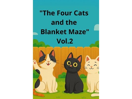 "The Four Cats and the Blanket Maze" Vol.2: A Funny Cat Adventure Book for Kids Ages 6-10 - Magical Bedtime Story with Talking Cats, Friendship, and M