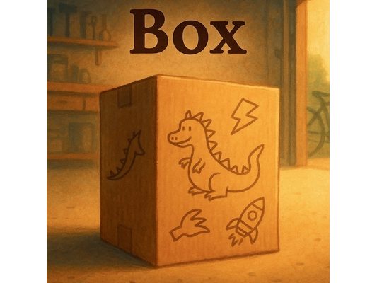 Box: A quiet boy. A serious dad. And a cardboard box that changes everything.