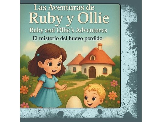 Ruby y Ollie -Ruby and Ollie Adventure's: El misterio del huevo perdido: n English and Spanish: Ruby and Ollie growing and learning together, creceran