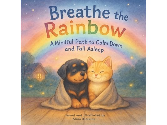Breathe the Rainbow: A Mindful Path to Calm Down and Fall Asleep: A Calming Bedtime Meditation and Relaxation Story for Kids Ages 1-7