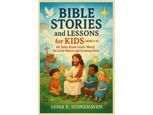 BIBLE STORIES and LESSONS for KIDS (AGES 4 - 8): 66 Tales from God's Word for Little Hearts and Growing Faith