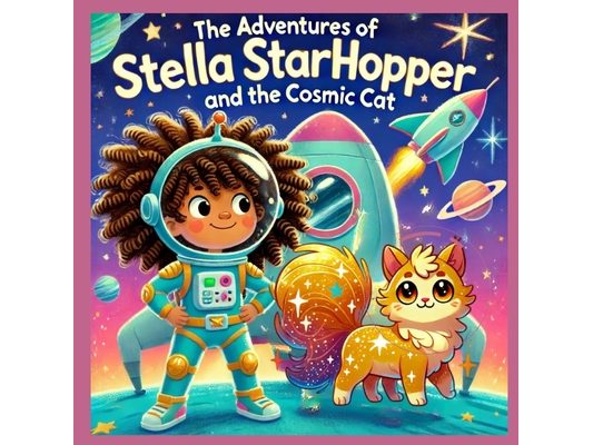 The Adventures of Stella Starhopper and the Cosmic Cat: A Galactic Adventure with a Fearless Explorer and Her Cosmic Cat!