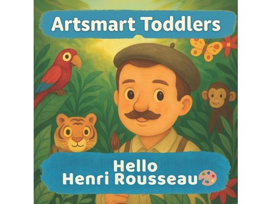 Hello Henri Rousseau: A jungle adventure art book for little artists ages 2-5