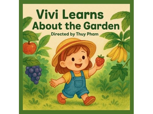 Vivi learns about the garden