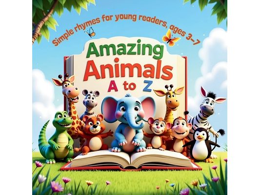 Amazing Animals A to Z Simple rhymes for young readers, ages 3-7