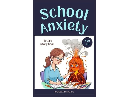 School Anxiety Relief for kids with Anxiety (Ages 4-8): Picture Story Book that Designed to Help Young Kids Manage School Anxiety with 45+ Coping Stra