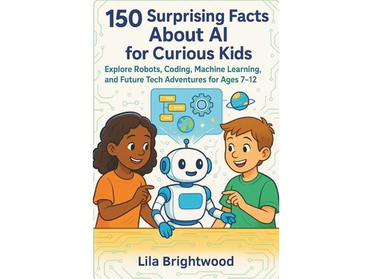 150 Surprising Facts About AI for Curious Kids: Explore Robots, Coding, Machine Learning, and Future Tech Adventures for Ages 7-12