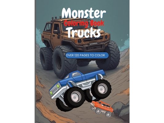Monster Truck Coloring Book