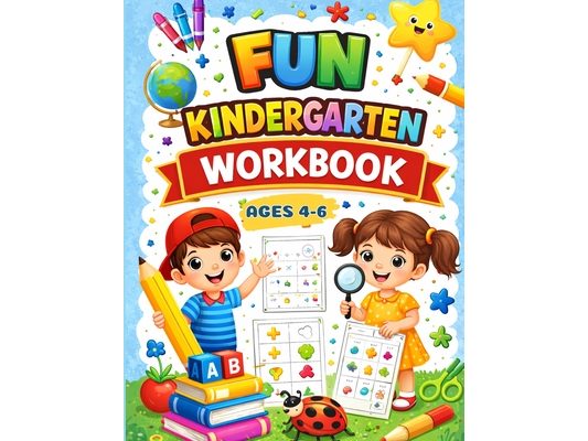 Fun Kindergarten Workbook: Over 100 Games and Educational Activities to Support Kindergarten Skills